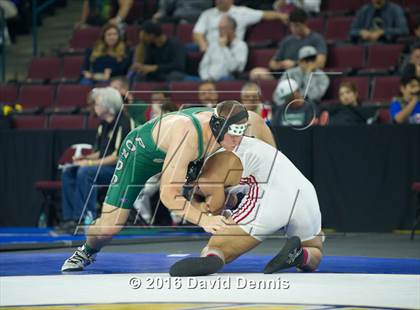Thumbnail 3 in CIF State Boys Wrestling Championships (Semfinals) photogallery.