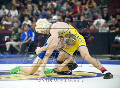 Thumbnail 2 in CIF State Boys Wrestling Championships (Semfinals) photogallery.