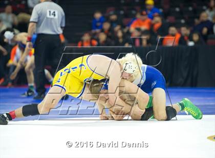 Thumbnail 2 in CIF State Boys Wrestling Championships (Semfinals) photogallery.