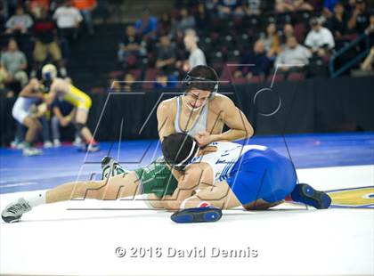 Thumbnail 2 in CIF State Boys Wrestling Championships (Semfinals) photogallery.