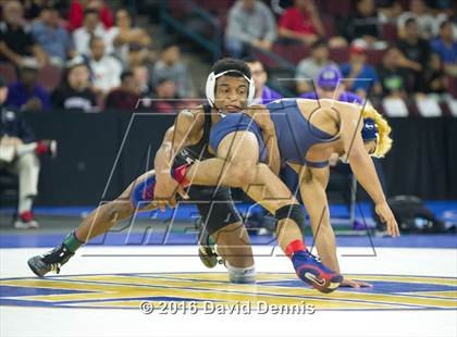 Thumbnail 2 in CIF State Boys Wrestling Championships (Semfinals) photogallery.