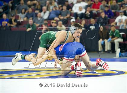 Thumbnail 3 in CIF State Boys Wrestling Championships (Semfinals) photogallery.