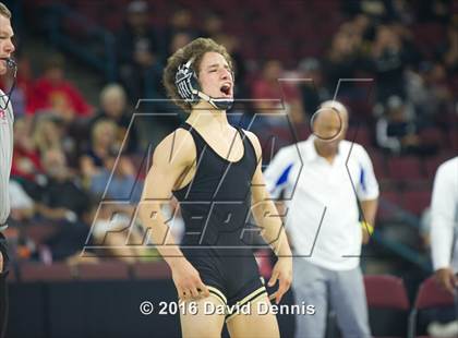 Thumbnail 1 in CIF State Boys Wrestling Championships (Semfinals) photogallery.