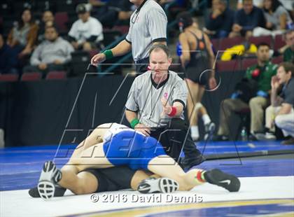Thumbnail 3 in CIF State Boys Wrestling Championships (Semfinals) photogallery.