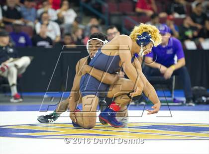 Thumbnail 1 in CIF State Boys Wrestling Championships (Semfinals) photogallery.