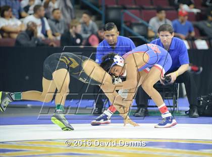 Thumbnail 1 in CIF State Boys Wrestling Championships (Semfinals) photogallery.