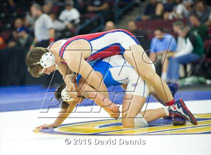Thumbnail 1 in CIF State Boys Wrestling Championships (Semfinals) photogallery.