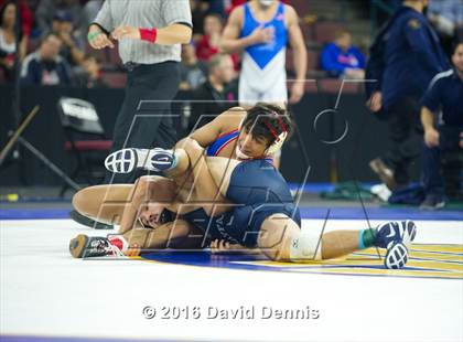 Thumbnail 2 in CIF State Boys Wrestling Championships (Semfinals) photogallery.