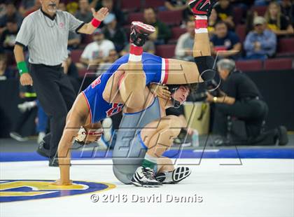 Thumbnail 3 in CIF State Boys Wrestling Championships (Semfinals) photogallery.