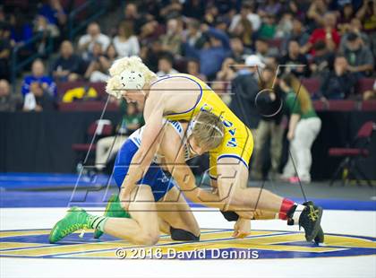 Thumbnail 1 in CIF State Boys Wrestling Championships (Semfinals) photogallery.