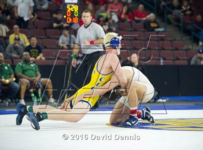 Thumbnail 2 in CIF State Boys Wrestling Championships (Semfinals) photogallery.