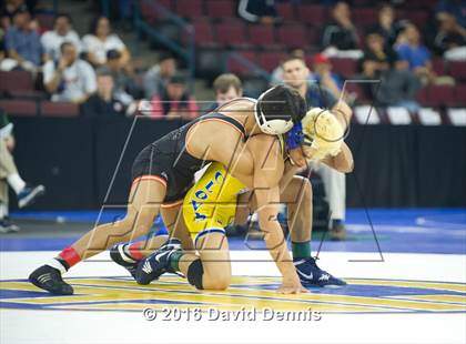 Thumbnail 2 in CIF State Boys Wrestling Championships (Semfinals) photogallery.