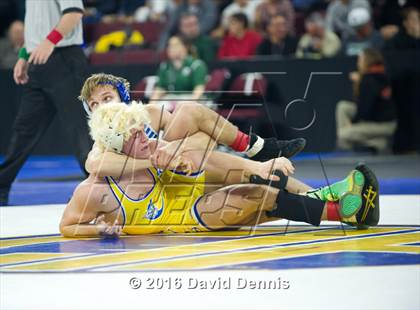 Thumbnail 3 in CIF State Boys Wrestling Championships (Semfinals) photogallery.