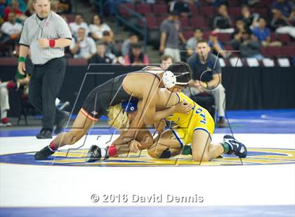 Thumbnail 1 in CIF State Boys Wrestling Championships (Semfinals) photogallery.