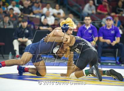 Thumbnail 2 in CIF State Boys Wrestling Championships (Semfinals) photogallery.