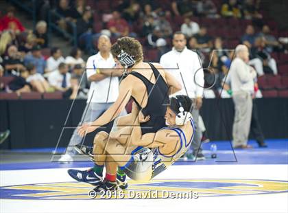 Thumbnail 1 in CIF State Boys Wrestling Championships (Semfinals) photogallery.