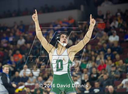 Thumbnail 2 in CIF State Boys Wrestling Championships (Semfinals) photogallery.