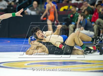 Thumbnail 3 in CIF State Boys Wrestling Championships (Semfinals) photogallery.