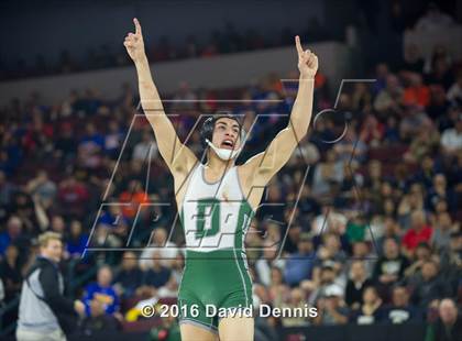 Thumbnail 1 in CIF State Boys Wrestling Championships (Semfinals) photogallery.