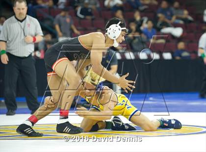 Thumbnail 3 in CIF State Boys Wrestling Championships (Semfinals) photogallery.