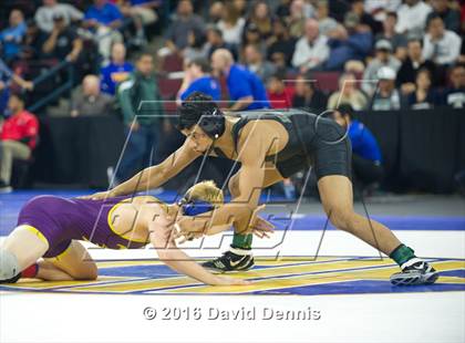 Thumbnail 1 in CIF State Boys Wrestling Championships (Semfinals) photogallery.