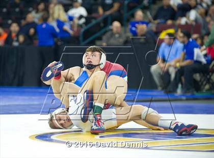 Thumbnail 1 in CIF State Boys Wrestling Championships (Semfinals) photogallery.