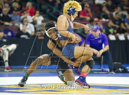 Thumbnail 3 in CIF State Boys Wrestling Championships (Semfinals) photogallery.