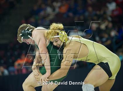 Thumbnail 3 in CIF State Boys Wrestling Championships (Semfinals) photogallery.