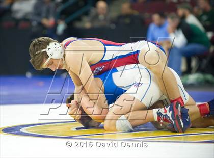 Thumbnail 2 in CIF State Boys Wrestling Championships (Semfinals) photogallery.