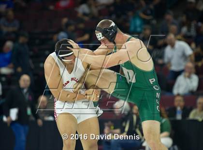 Thumbnail 3 in CIF State Boys Wrestling Championships (Semfinals) photogallery.