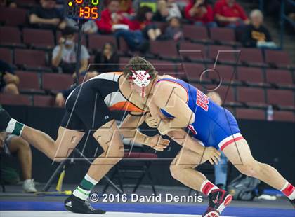 Thumbnail 2 in CIF State Boys Wrestling Championships (Semfinals) photogallery.