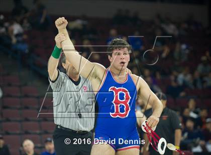 Thumbnail 3 in CIF State Boys Wrestling Championships (Semfinals) photogallery.