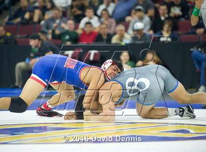 Thumbnail 3 in CIF State Boys Wrestling Championships (Semfinals) photogallery.