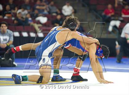 Thumbnail 1 in CIF State Boys Wrestling Championships (Semfinals) photogallery.