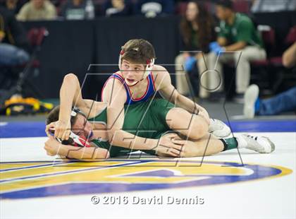 Thumbnail 1 in CIF State Boys Wrestling Championships (Semfinals) photogallery.