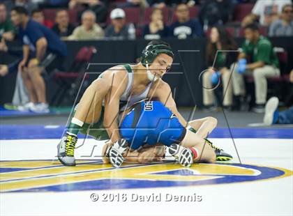 Thumbnail 3 in CIF State Boys Wrestling Championships (Semfinals) photogallery.