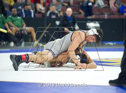 Thumbnail 1 in CIF State Boys Wrestling Championships (Semfinals) photogallery.