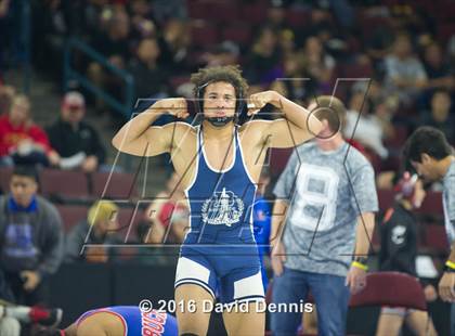Thumbnail 2 in CIF State Boys Wrestling Championships (Semfinals) photogallery.