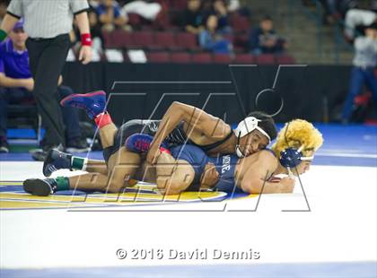 Thumbnail 3 in CIF State Boys Wrestling Championships (Semfinals) photogallery.