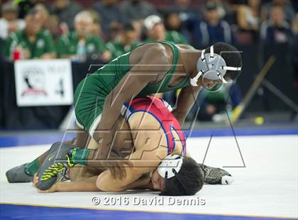 Thumbnail 1 in CIF State Boys Wrestling Championships (Semfinals) photogallery.