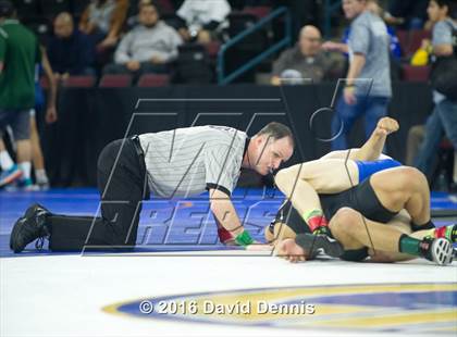 Thumbnail 2 in CIF State Boys Wrestling Championships (Semfinals) photogallery.