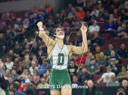 Thumbnail 3 in CIF State Boys Wrestling Championships (Semfinals) photogallery.