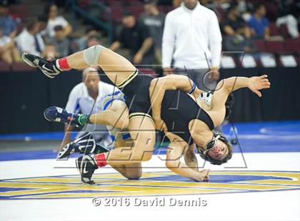 Thumbnail 2 in CIF State Boys Wrestling Championships (Semfinals) photogallery.
