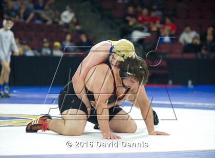 Thumbnail 1 in CIF State Boys Wrestling Championships (Semfinals) photogallery.