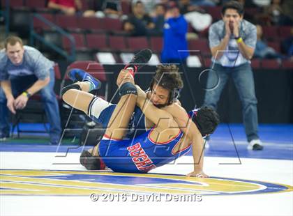 Thumbnail 3 in CIF State Boys Wrestling Championships (Semfinals) photogallery.