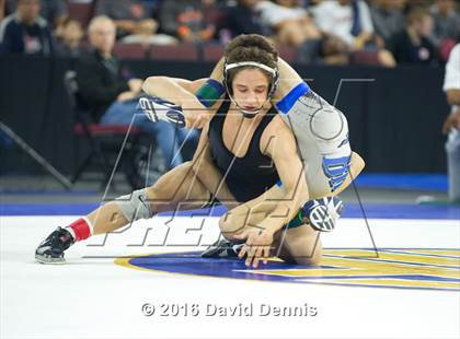 Thumbnail 3 in CIF State Boys Wrestling Championships (Semfinals) photogallery.
