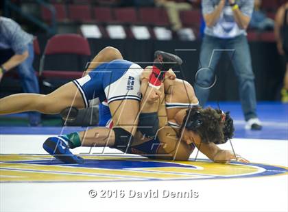 Thumbnail 1 in CIF State Boys Wrestling Championships (Semfinals) photogallery.