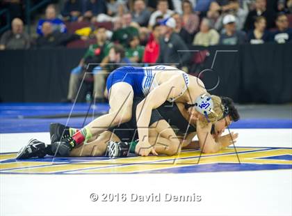Thumbnail 3 in CIF State Boys Wrestling Championships (Semfinals) photogallery.