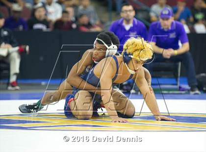 Thumbnail 3 in CIF State Boys Wrestling Championships (Semfinals) photogallery.