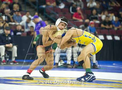 Thumbnail 2 in CIF State Boys Wrestling Championships (Semfinals) photogallery.